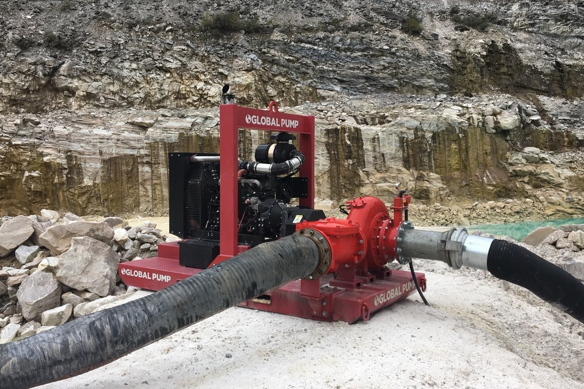 Quarry dewatering